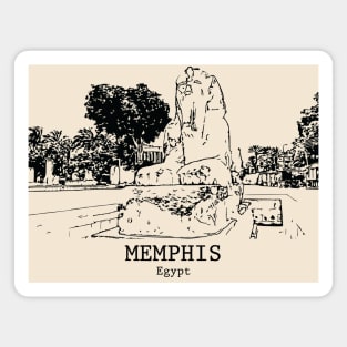 Memphis - Egypt Magnet